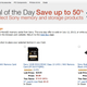 Illustration for article titled A Whole Lot Of Sony Storage Is Your Deal Of The Day